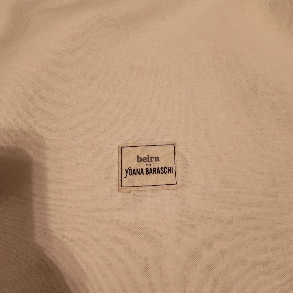 BEIRN for YOANA BARASCHI Large Ivory Natural Cotton Dust Bag 22